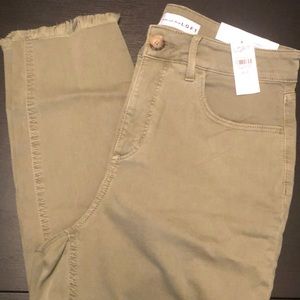 made and loved Loft curvy high waist skinny crop